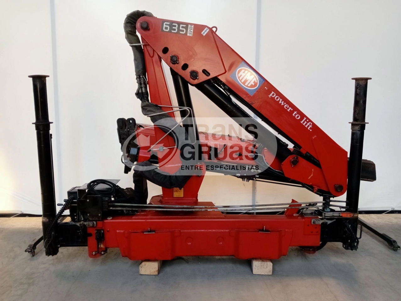 Grúa HMF 635 K2 - Macara montată pentru Camion: Foto 5 Grúa HMF 635 K2 - Macara montată pentru Camion: Foto 5