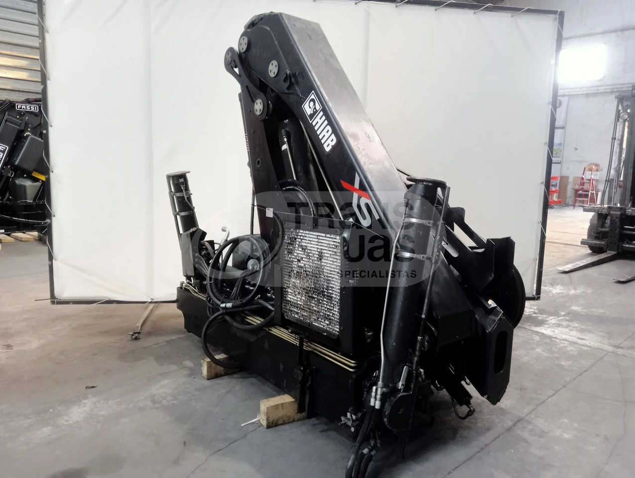 Grúa hidráulica Hiab 288 E-6 HIPRO - Macara montată: Foto 1 Grúa hidráulica Hiab 288 E-6 HIPRO - Macara montată: Foto 1