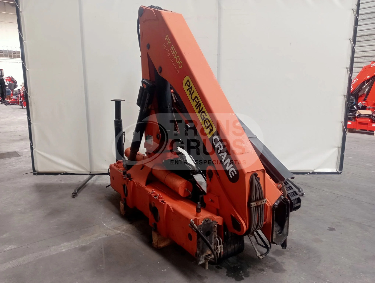 Grúa hidráulica Palfinger PK 15500 - Macara montată: Foto 3 Grúa hidráulica Palfinger PK 15500 - Macara montată: Foto 3