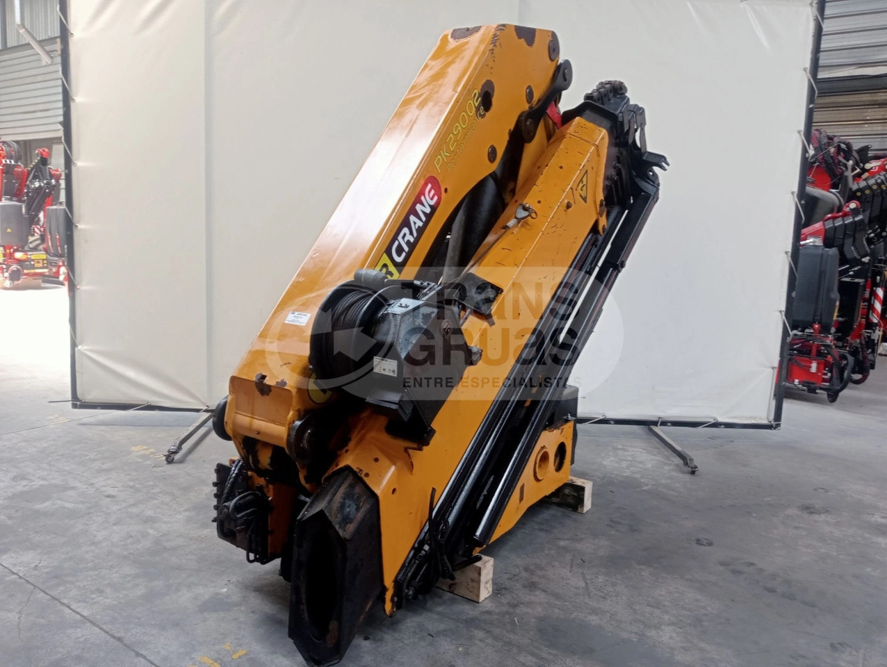 Grúa hidráulica Palfinger PK 29002 - Macara montată: Foto 3 Grúa hidráulica Palfinger PK 29002 - Macara montată: Foto 3