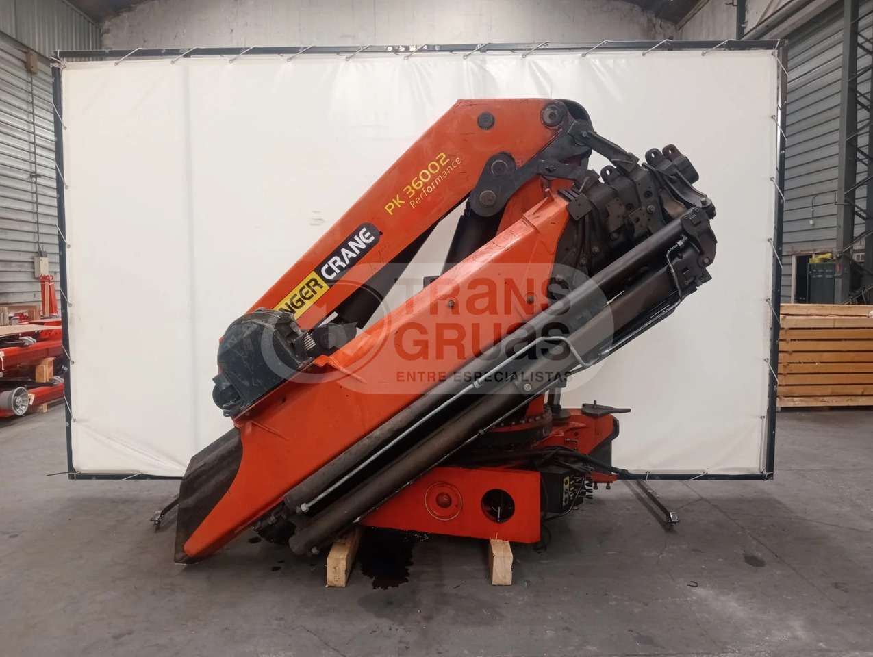 Grúa hidráulica Palfinger PK 36002 - Macara montată: Foto 1 Grúa hidráulica Palfinger PK 36002 - Macara montată: Foto 1