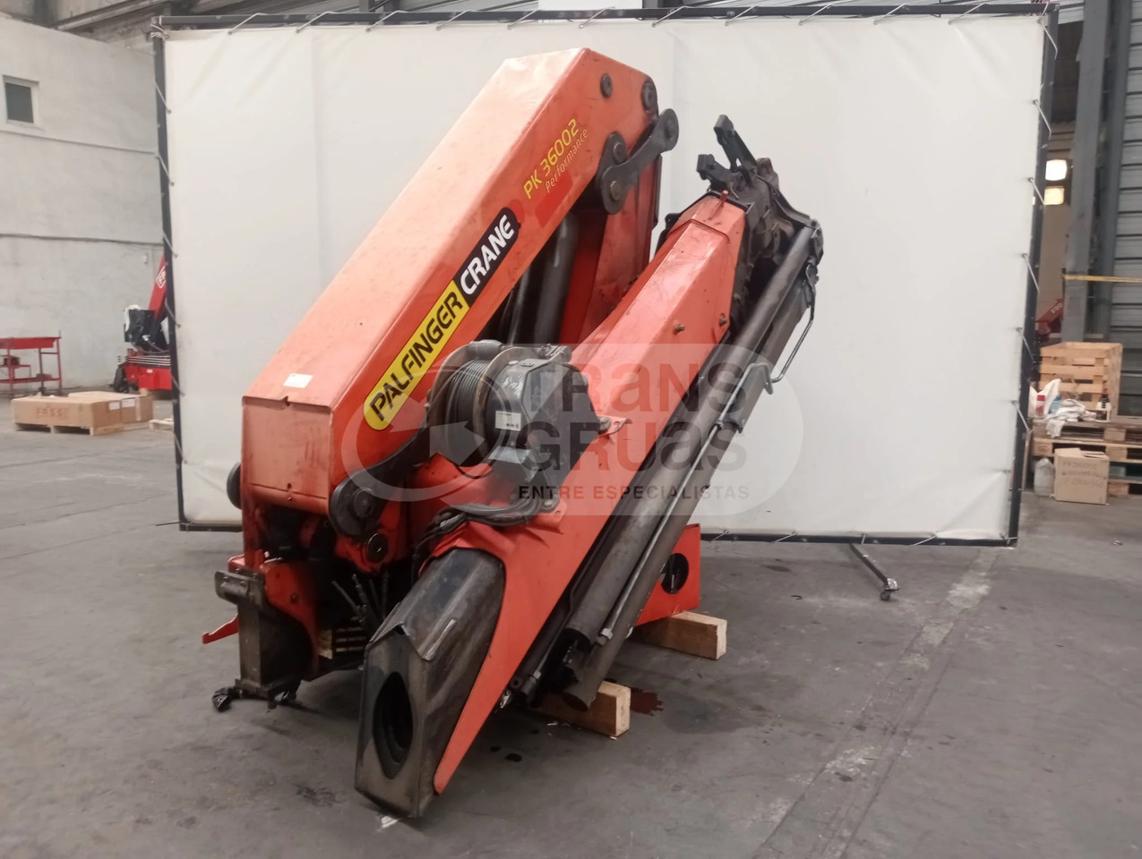 Grúa hidráulica Palfinger PK 36002 - Macara montată: Foto 4 Grúa hidráulica Palfinger PK 36002 - Macara montată: Foto 4