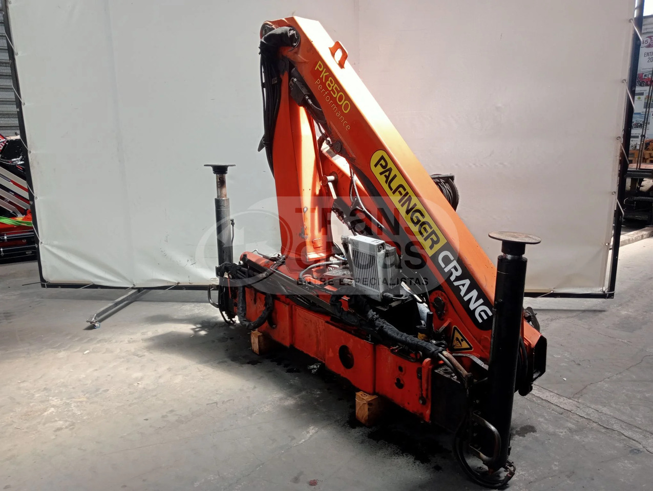 Grúa hidráulica Palfinger PK 8500 - Macara montată: Foto 4 Grúa hidráulica Palfinger PK 8500 - Macara montată: Foto 4