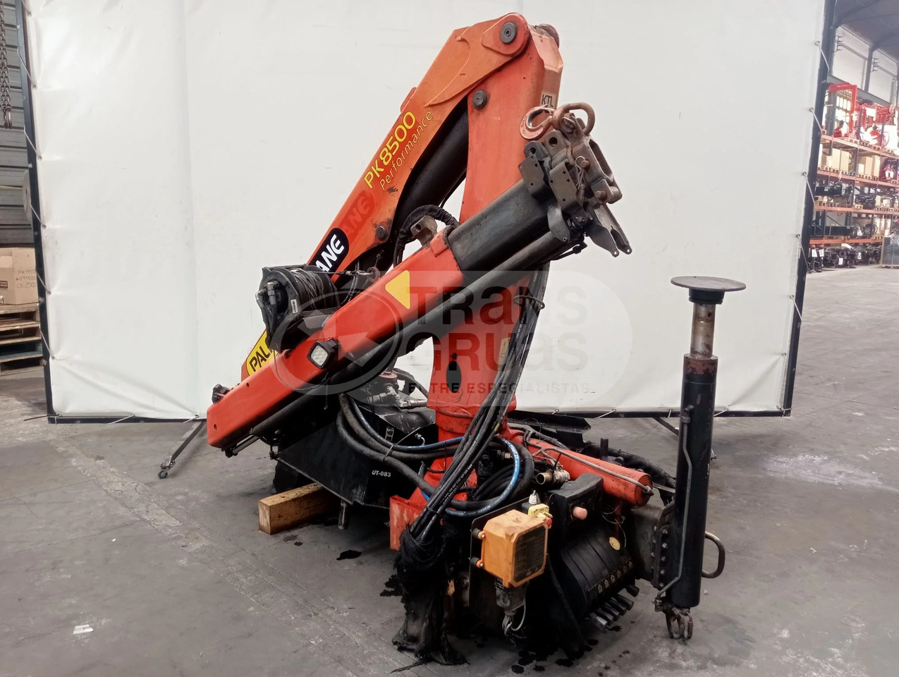 Grúa hidráulica Palfinger PK 8500 - Macara montată: Foto 3 Grúa hidráulica Palfinger PK 8500 - Macara montată: Foto 3