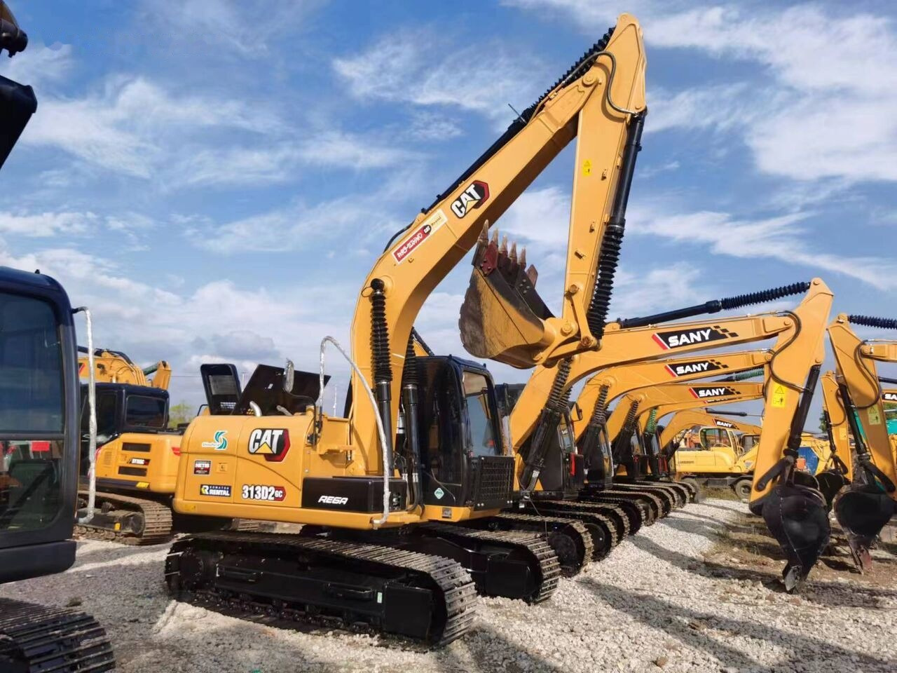 Caterpillar 313D2GC - Excavator pe şenile: Foto 3 Caterpillar 313D2GC - Excavator pe şenile: Foto 3