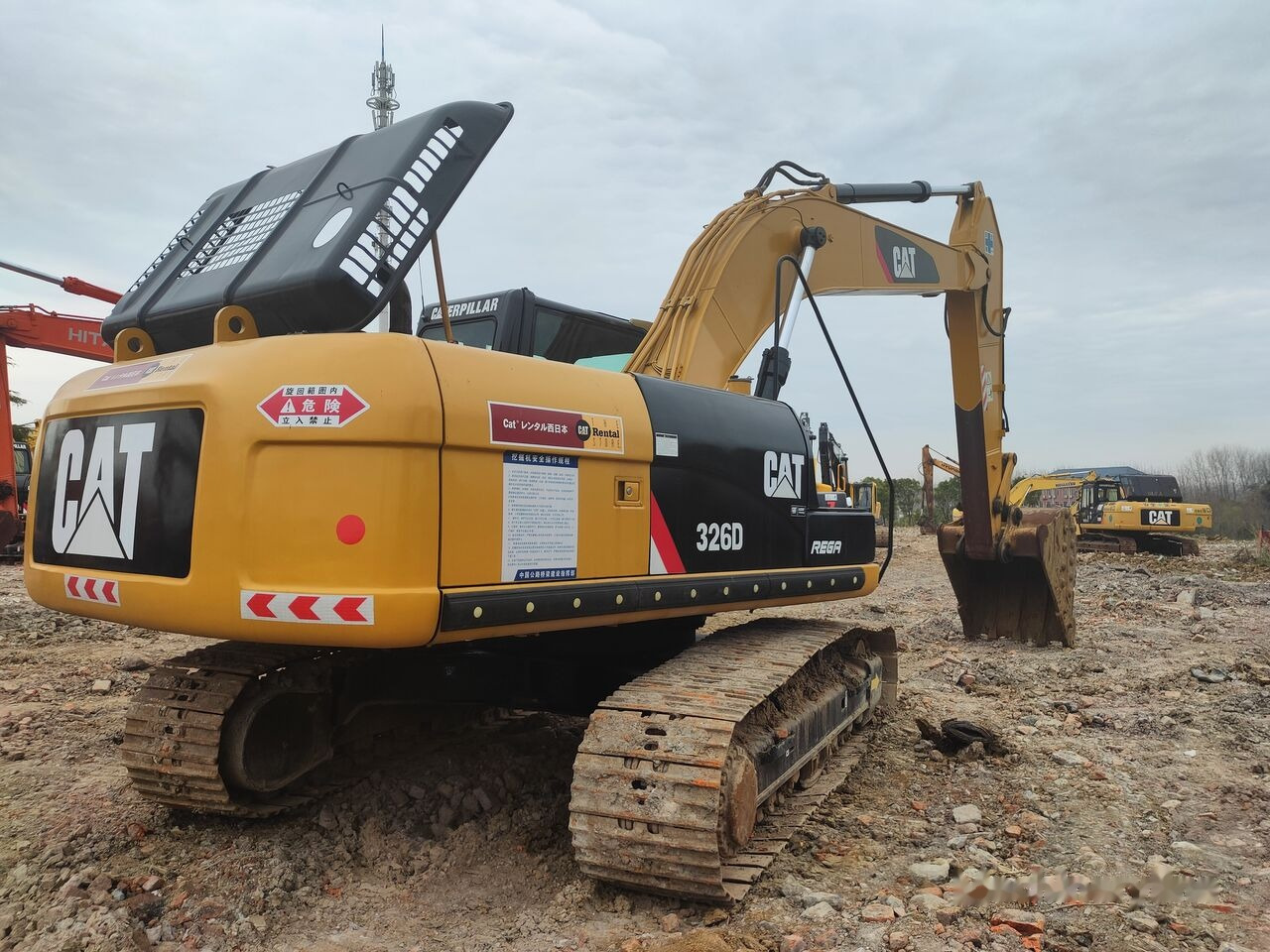 Excavator pe şenile Caterpillar 326D: Foto 6