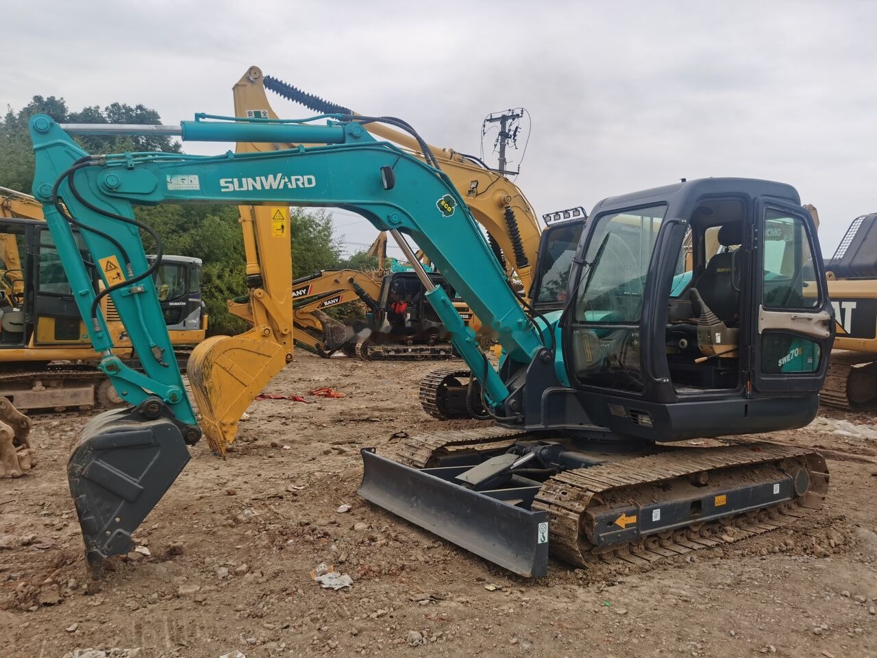 Sunward SWE70E - Excavator pe şenile: Foto 3 Sunward SWE70E - Excavator pe şenile: Foto 3