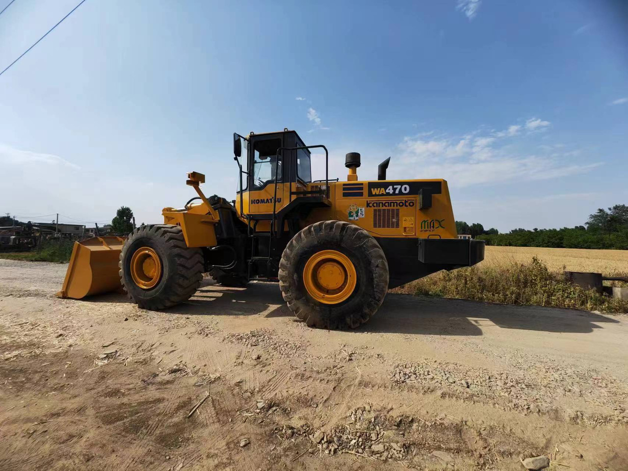 KOMATSU WA 470 - 3 - Încărcător frontal pe pneuri: Foto 2 KOMATSU WA 470 - 3 - Încărcător frontal pe pneuri: Foto 2