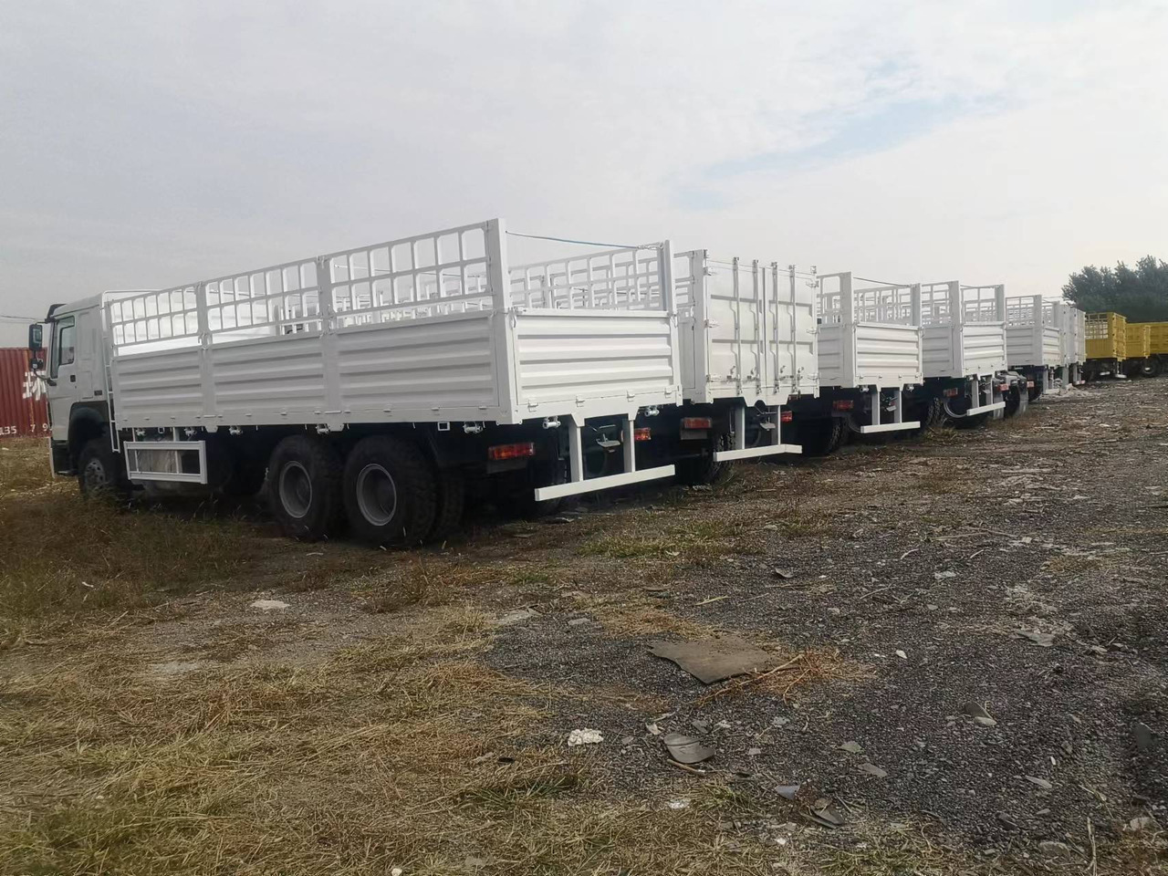 SINOTRUK HOWO DUMP TRUCK LIVESTOCK TRUCK WITH FENCE 371 380 400 420 460 HP - Camion transport animale: Foto 2 SINOTRUK HOWO DUMP TRUCK LIVESTOCK TRUCK WITH FENCE 371 380 400 420 460 HP - Camion transport animale: Foto 2