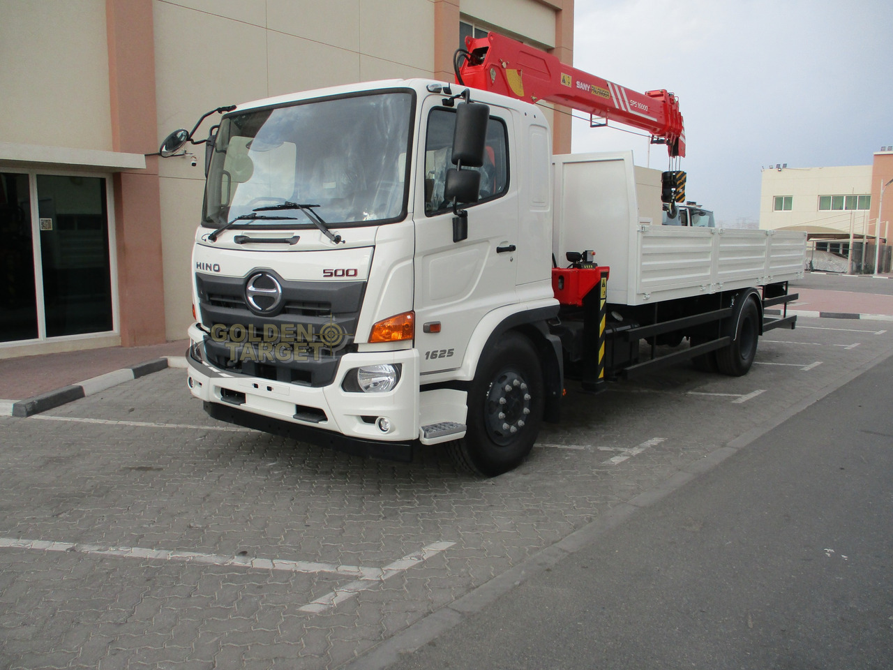 HINO 500 1625 4x2 with SANY PALFINGER SPS16000 Crane - Camion cu macara: Foto 2 HINO 500 1625 4x2 with SANY PALFINGER SPS16000 Crane - Camion cu macara: Foto 2