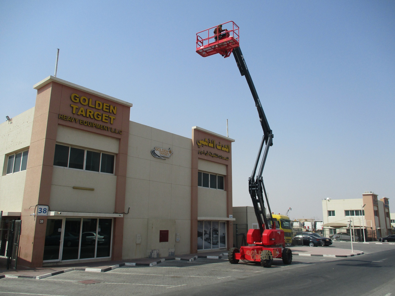 Nacela articulata nou Hered HA21JE Electric Articulating Boom Lift: Foto 7