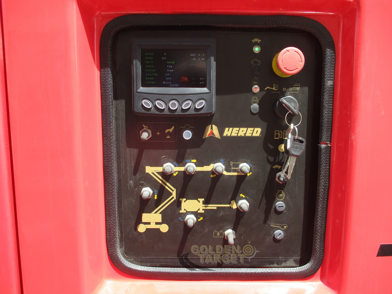 Nacela articulata nou Hered HA21JE Electric Articulating Boom Lift: Foto 11