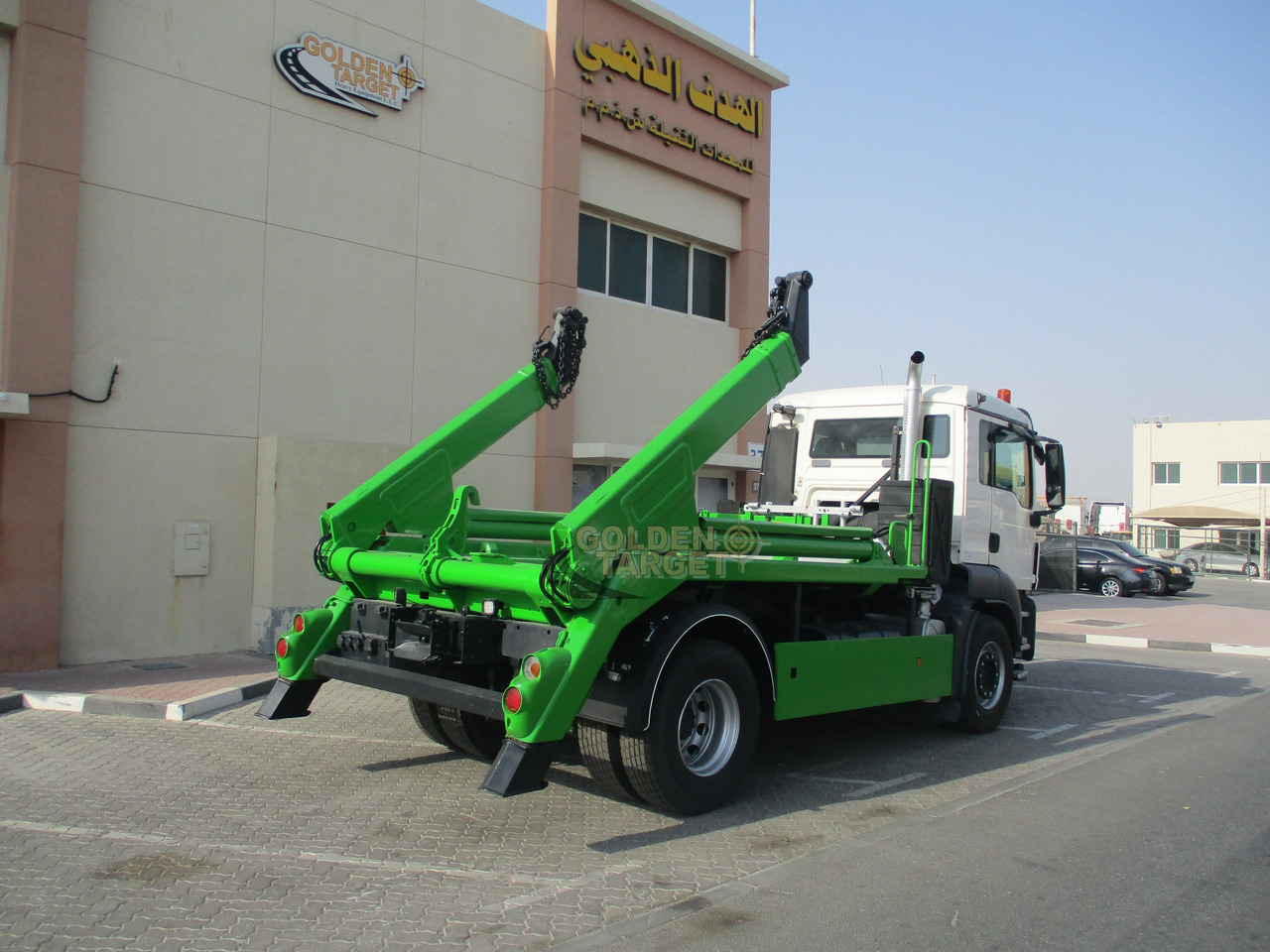 MAN TGS 18.440 4x2 Skip Loader - Camion container de gunoi: Foto 3 MAN TGS 18.440 4x2 Skip Loader - Camion container de gunoi: Foto 3