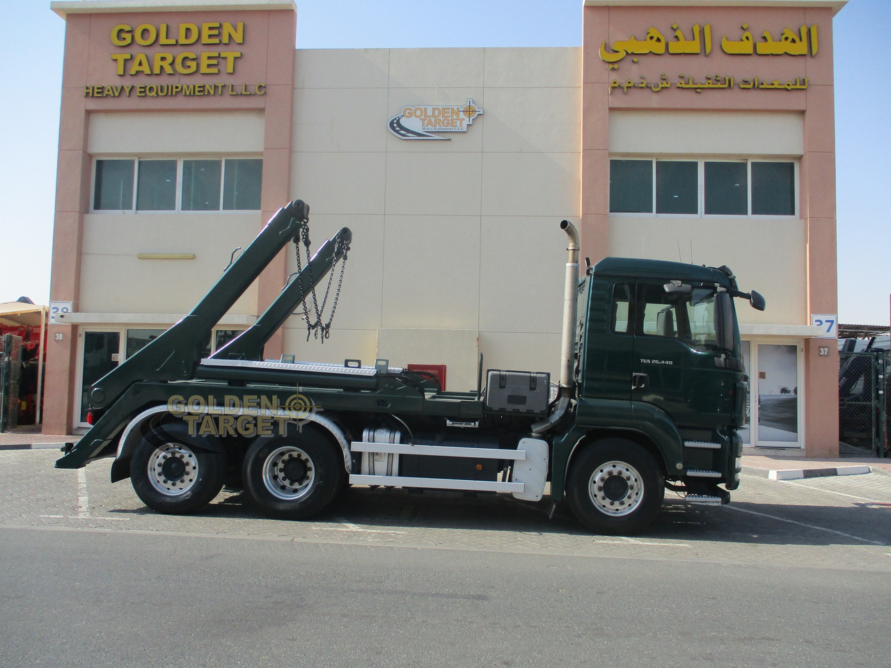 MAN TGS 26.440 6x2 Skip Loader - Camion container de gunoi: Foto 5 MAN TGS 26.440 6x2 Skip Loader - Camion container de gunoi: Foto 5