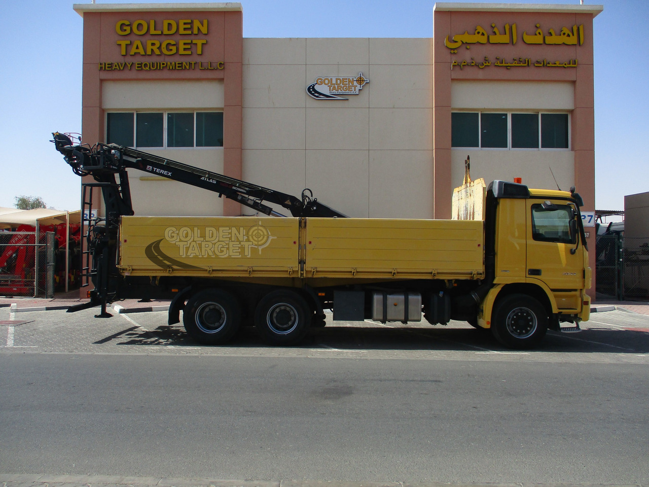 MERCEDES-BENZ ACTROS 2644 6×4 with ATLAS 165.2 Block Crane - Camion cu macara: Foto 5 MERCEDES-BENZ ACTROS 2644 6×4 with ATLAS 165.2 Block Crane - Camion cu macara: Foto 5