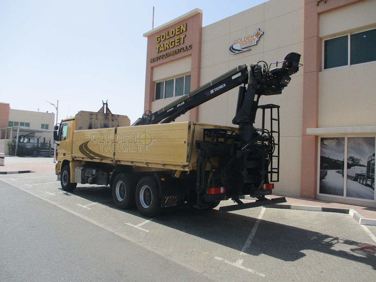 MERCEDES-BENZ ACTROS 2644 6×4 with ATLAS 165.2 Block Crane - Camion cu macara: Foto 4 MERCEDES-BENZ ACTROS 2644 6×4 with ATLAS 165.2 Block Crane - Camion cu macara: Foto 4