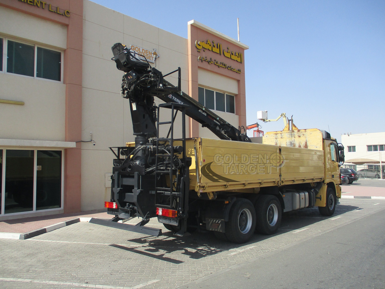 MERCEDES-BENZ ACTROS 2644 6×4 with ATLAS 165.2 Block Crane - Camion cu macara: Foto 3 MERCEDES-BENZ ACTROS 2644 6×4 with ATLAS 165.2 Block Crane - Camion cu macara: Foto 3