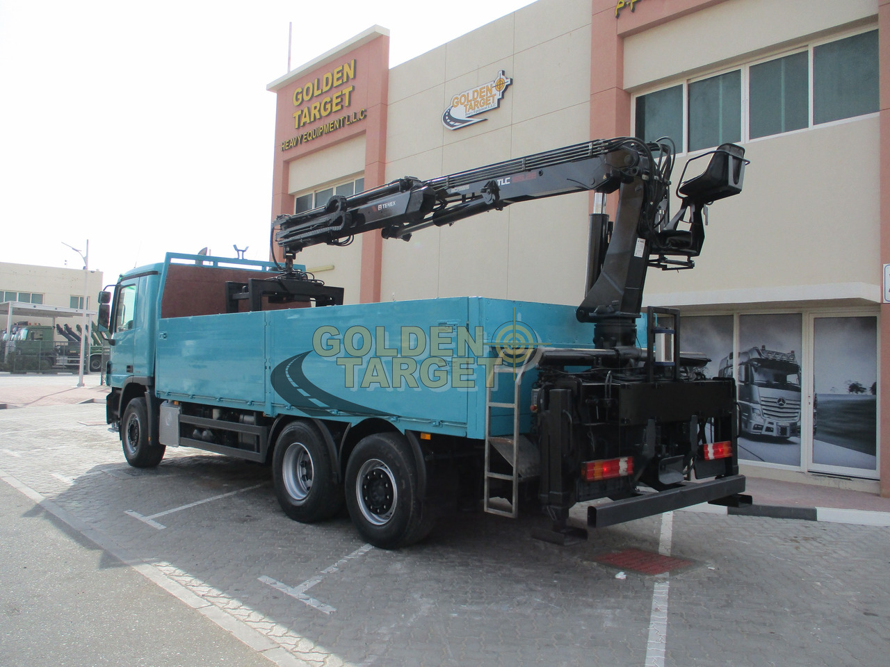 Mercedes-Benz Actros 2641 - Camion platformă, Camion cu macara: Foto 4 Mercedes-Benz Actros 2641 - Camion platformă, Camion cu macara: Foto 4