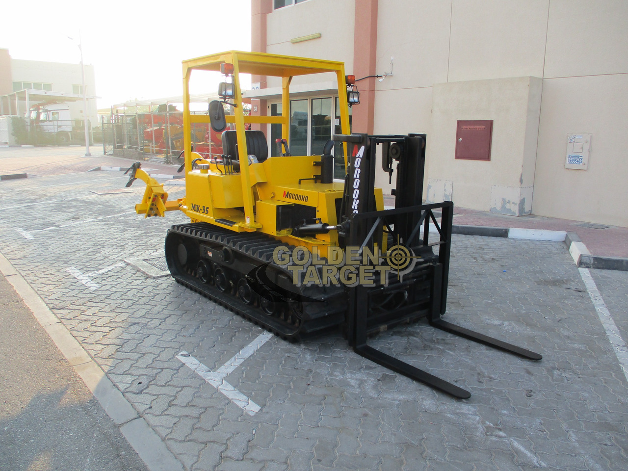 Morooka MK35 Tracks Forklift - Stivuitor diesel: Foto 1 Morooka MK35 Tracks Forklift - Stivuitor diesel: Foto 1