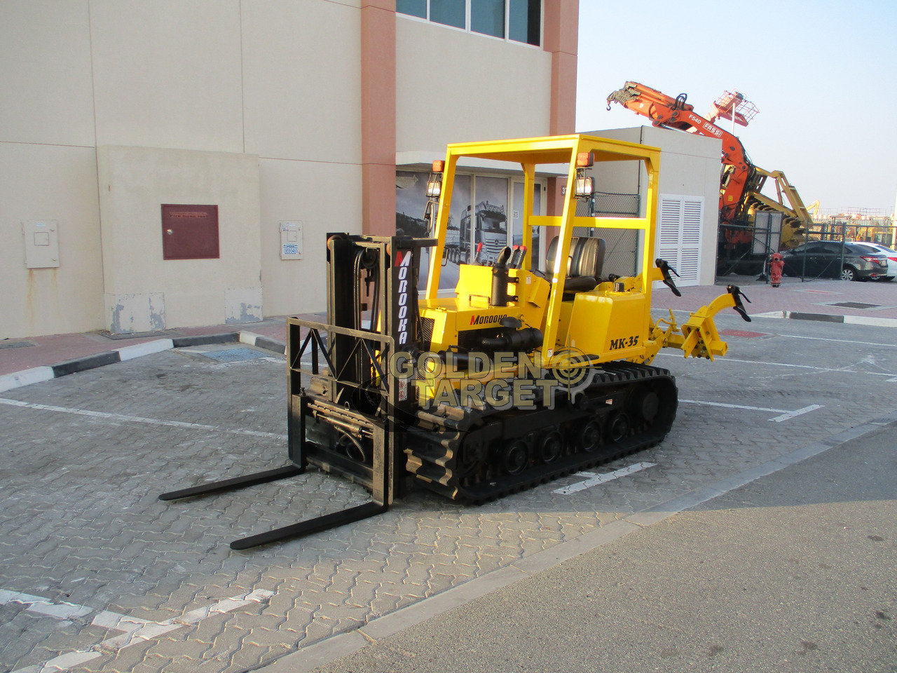 Morooka MK35 Tracks Forklift - Stivuitor diesel: Foto 2 Morooka MK35 Tracks Forklift - Stivuitor diesel: Foto 2