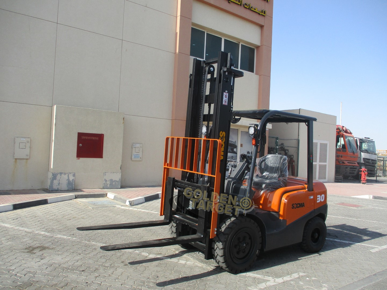 SOCMA HNF-30 Forklift - Stivuitor diesel: Foto 2 SOCMA HNF-30 Forklift - Stivuitor diesel: Foto 2