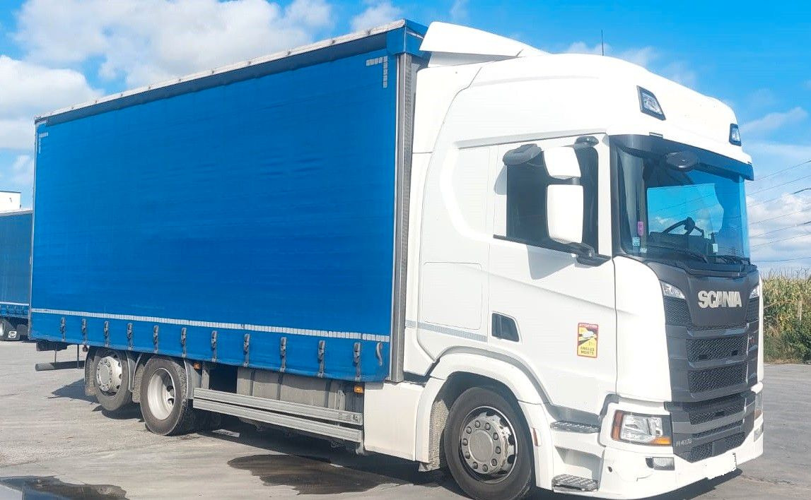 Scania R450 6x2 tandem jumbo - Camion cu prelată: Foto 3 Scania R450 6x2 tandem jumbo - Camion cu prelată: Foto 3