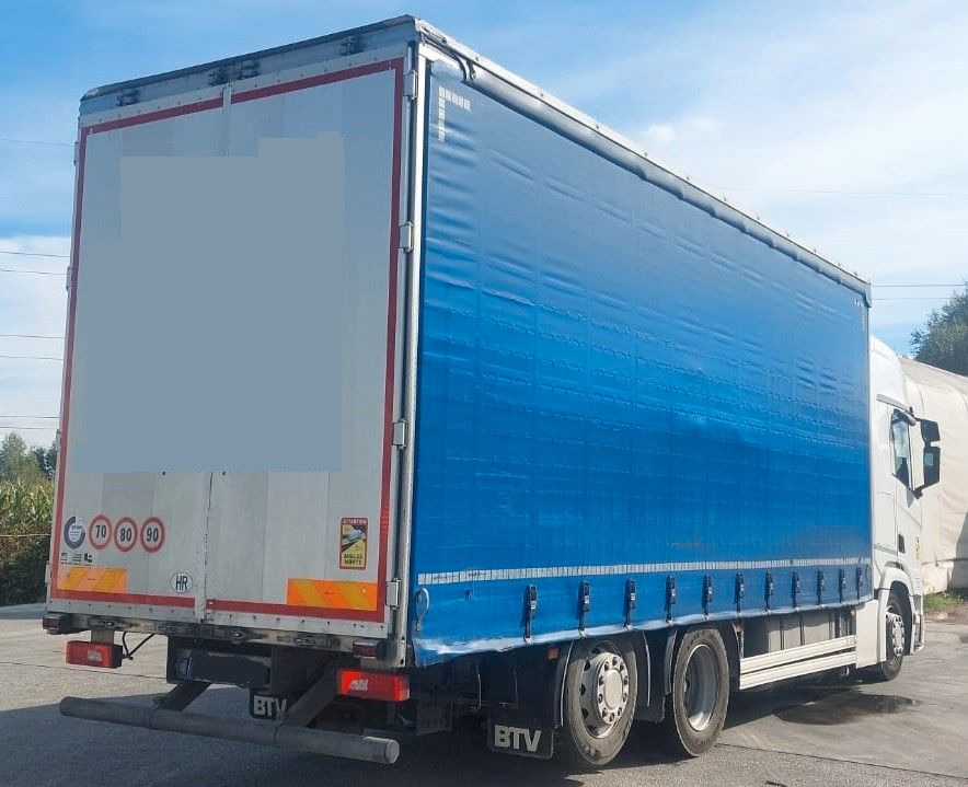Scania R450 6x2 tandem jumbo - Camion cu prelată: Foto 4 Scania R450 6x2 tandem jumbo - Camion cu prelată: Foto 4