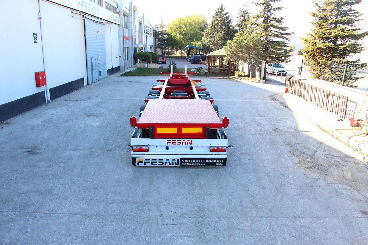 Fesan CONTAINER CARRIER CHASSIS 20 FEET, 30 FEET, 40 FEET, 40 FEET HC, - Semiremorcă transport containere/ Swap body: Foto 2 Fesan CONTAINER CARRIER CHASSIS 20 FEET, 30 FEET, 40 FEET, 40 FEET HC, - Semiremorcă transport containere/ Swap body: Foto 2