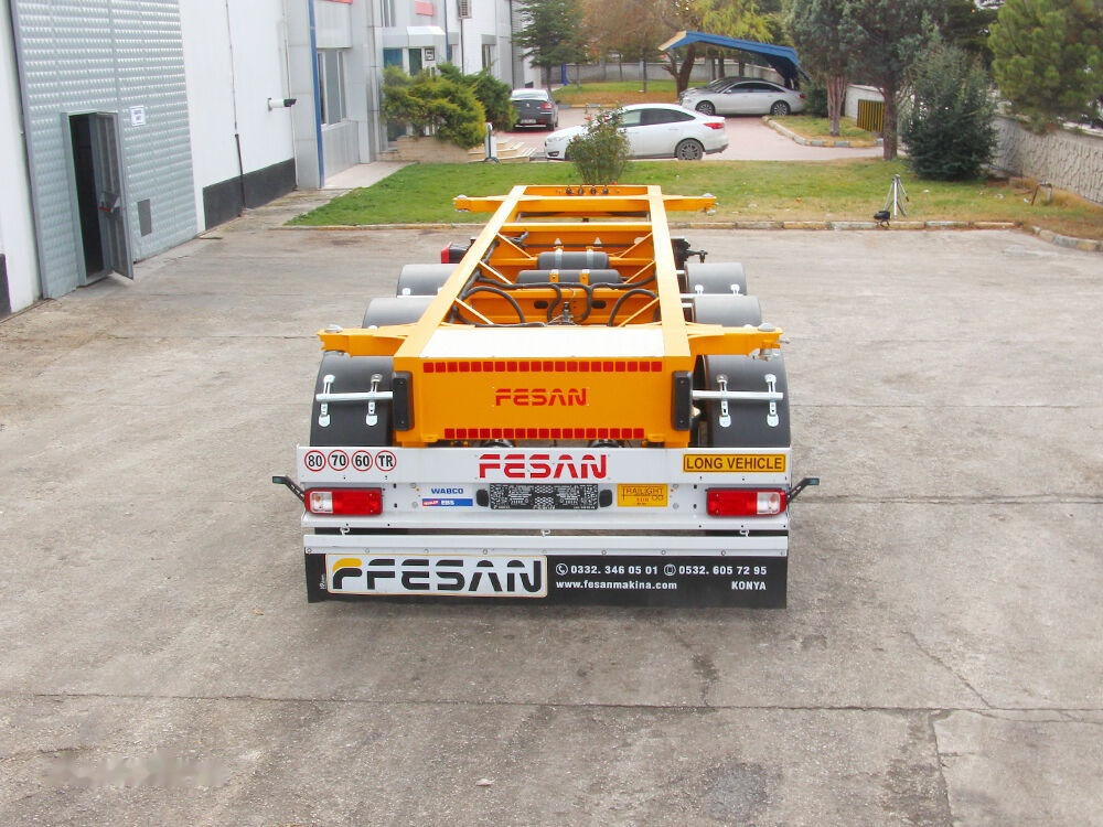 Fesan CONTAINER CARRIER CHASSIS 20 FEET, 30 FEET, 40 FEET, 40 FEET HC - Semiremorcă transport containere/ Swap body: Foto 4 Fesan CONTAINER CARRIER CHASSIS 20 FEET, 30 FEET, 40 FEET, 40 FEET HC - Semiremorcă transport containere/ Swap body: Foto 4