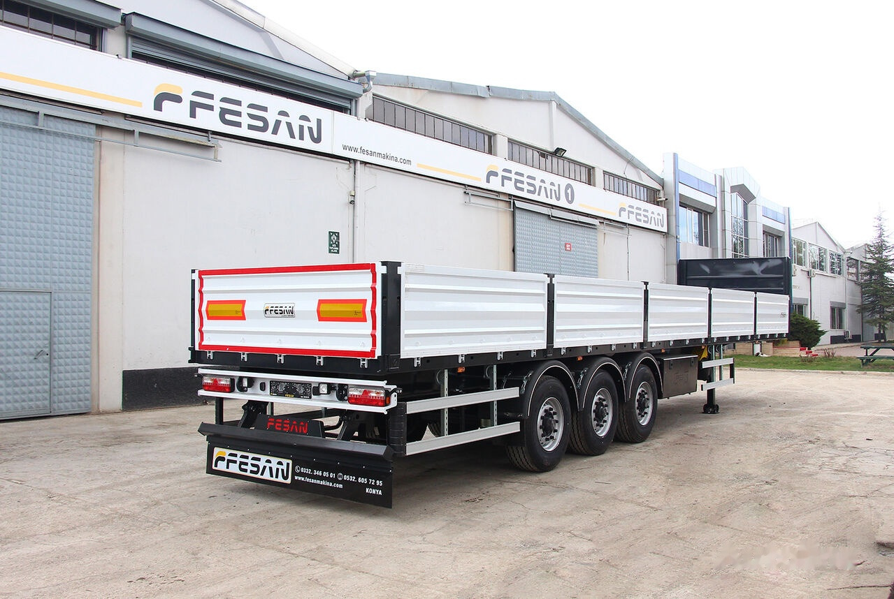 Fesan GENERAL CARGO WITH SIDE COVER FE-KAP-02 - Semiremorcă platformă: Foto 1 Fesan GENERAL CARGO WITH SIDE COVER FE-KAP-02 - Semiremorcă platformă: Foto 1