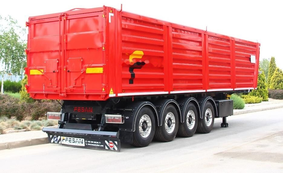 Fesan ZERNOVOZ GRAIN HARDOX REAR TIPPER - Semiremorcă basculantă: Foto 1 Fesan ZERNOVOZ GRAIN HARDOX REAR TIPPER - Semiremorcă basculantă: Foto 1