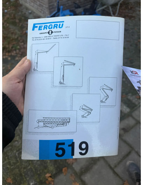 Utilaje constructii Potain AF 519 Torenkraan Bouwkraan Kraan Verzetbaar Radiografisch: Foto 7