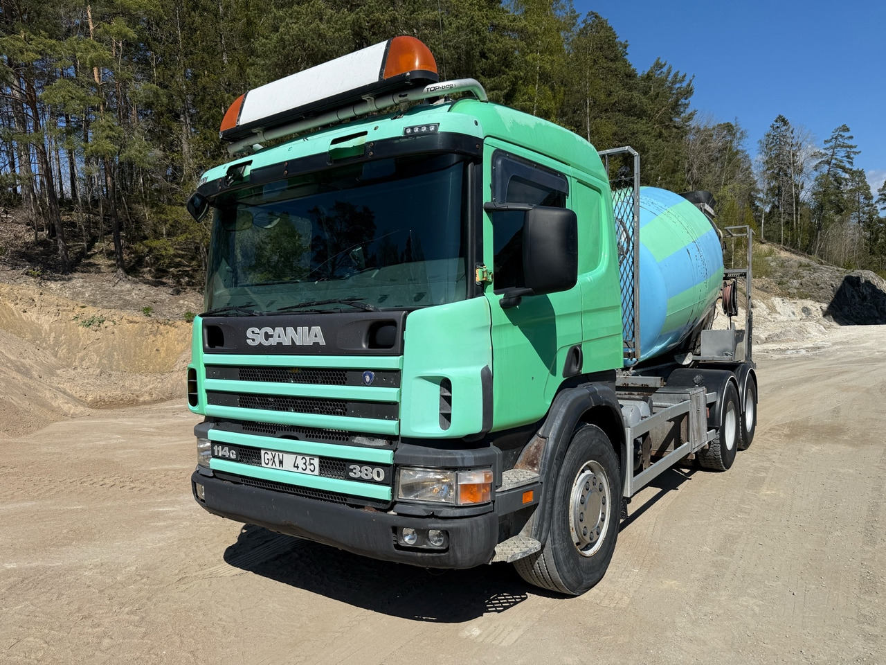Betongbil Scania P114GB 6X2 -1999 - Autobetonieră: Foto 1 Betongbil Scania P114GB 6X2 -1999 - Autobetonieră: Foto 1