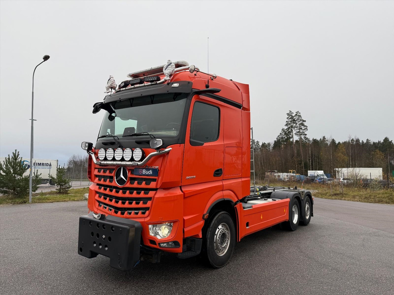 Lastväxlare Mercedes-Benz Arocs -2022 | JOAB | Plogutrustad - Camion cu cârlig: Foto 1 Lastväxlare Mercedes-Benz Arocs -2022 | JOAB | Plogutrustad - Camion cu cârlig: Foto 1