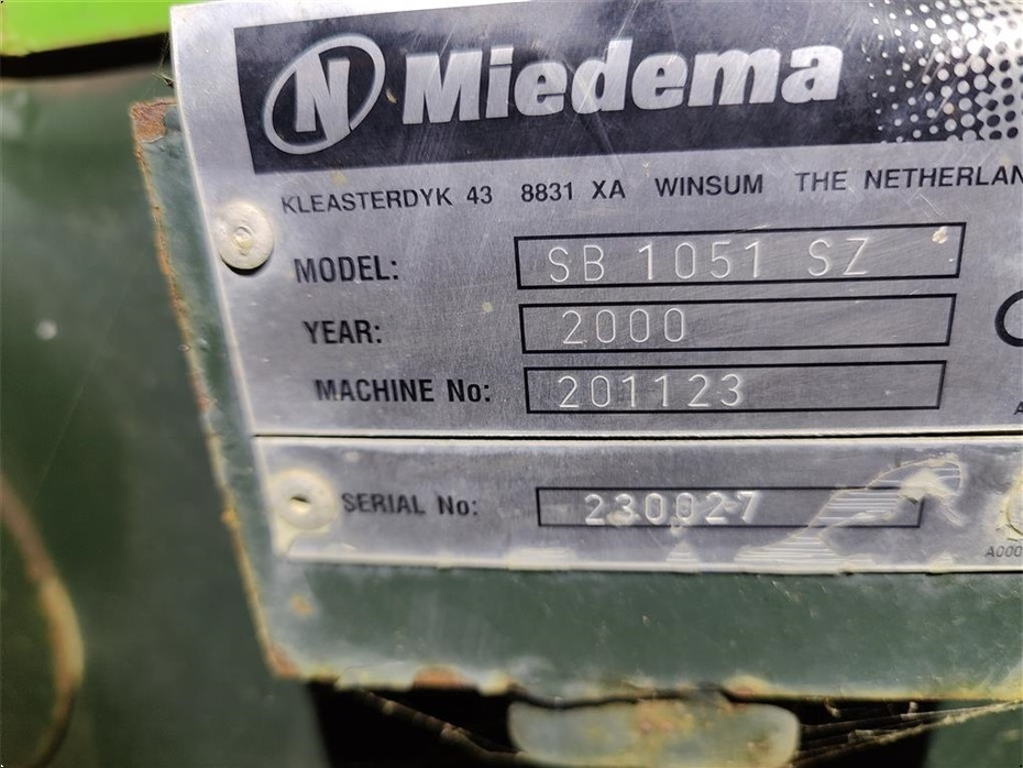 Miedema
SB 1051 - Utilaj pentru cartofi: Foto 5 Miedema
SB 1051 - Utilaj pentru cartofi: Foto 5