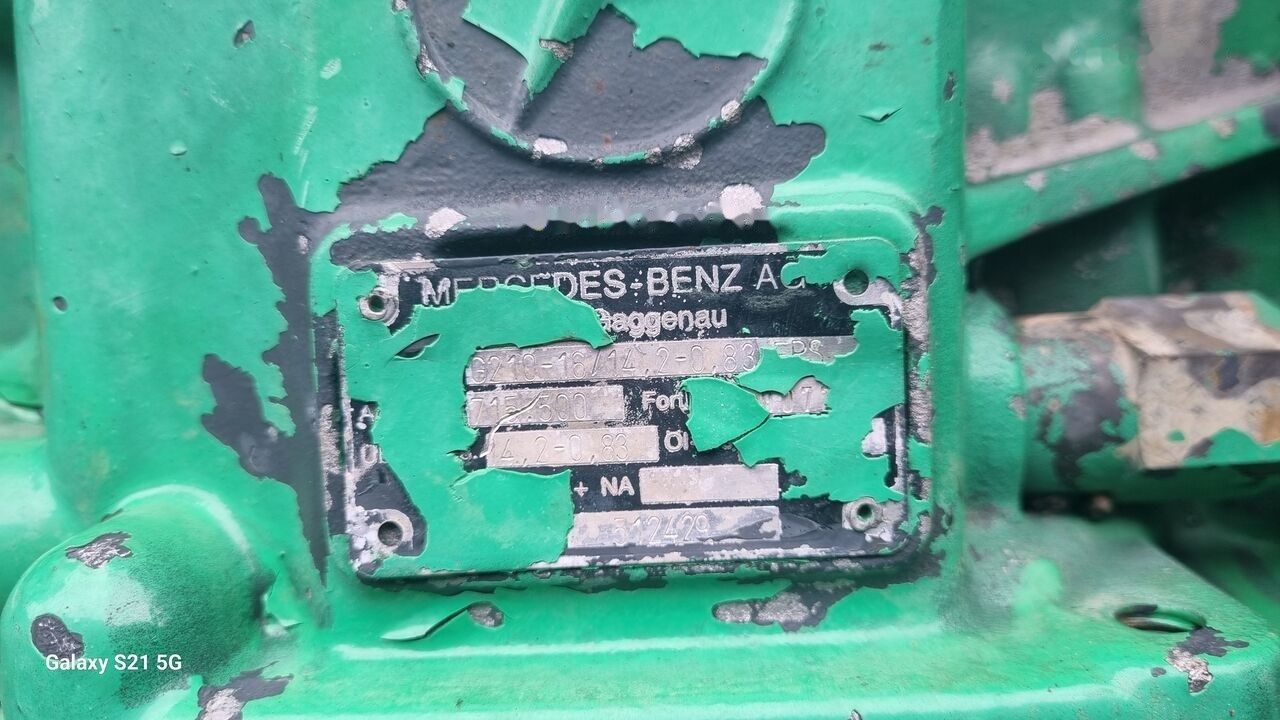 Mercedes-Benz MERCEDES ACTROS MP1 G 210-16 715500 Mercedes-Benz ACTROS MP1 - Cutie de viteze pentru Camion: Foto 3 Mercedes-Benz MERCEDES ACTROS MP1 G 210-16 715500 Mercedes-Benz ACTROS MP1 - Cutie de viteze pentru Camion: Foto 3