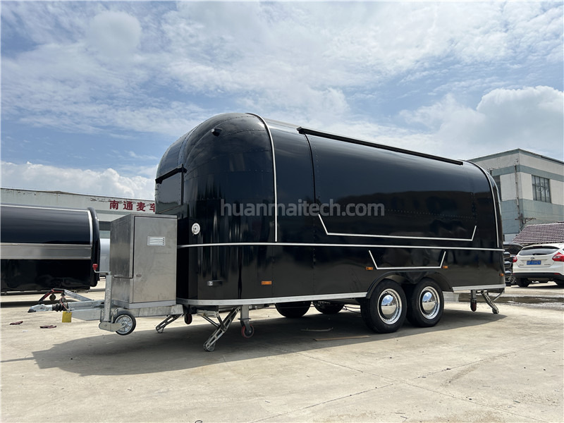 Burger Van Black Airstream Food Truck,Food Trailer,foodtruck - Rulota comerciala: Foto 3 Burger Van Black Airstream Food Truck,Food Trailer,foodtruck - Rulota comerciala: Foto 3