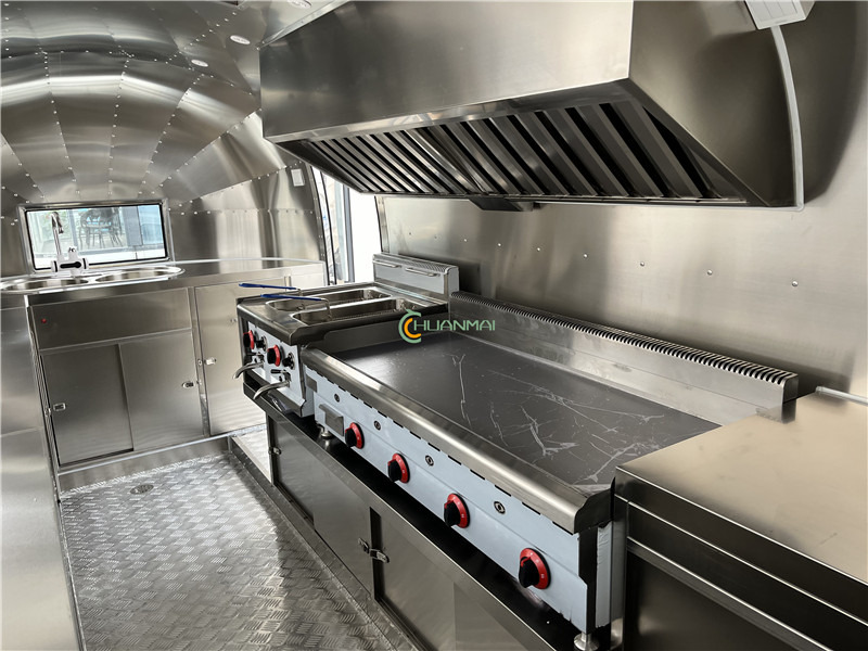 Rulota comerciala nou Burger Van Burger Food Truck, Fast Food Trailers,Catering Trailer: Foto 11