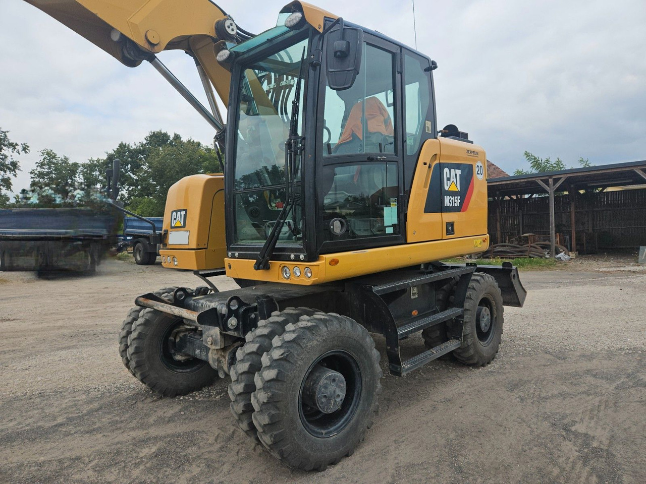 CAT M315F, orig. 2.828h - Excavator pe roţi: Foto 4 CAT M315F, orig. 2.828h - Excavator pe roţi: Foto 4