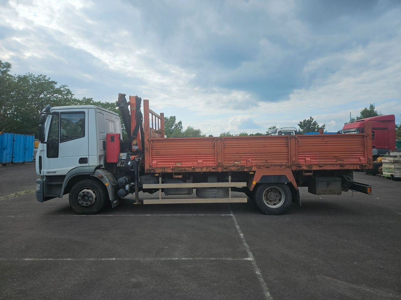 Iveco ML120E22 Pritsche mit Kran Palfinger Funck - Camion platformă, Camion cu macara: Foto 5 Iveco ML120E22 Pritsche mit Kran Palfinger Funck - Camion platformă, Camion cu macara: Foto 5