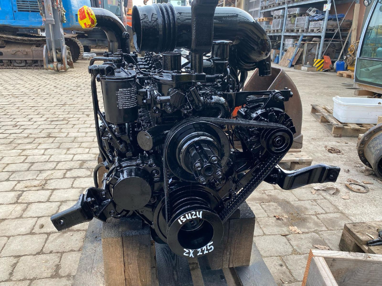 Isuzu AA6BG1T aus ZX 225 - Motor pentru Utilaje constructii: Foto 4 Isuzu AA6BG1T aus ZX 225 - Motor pentru Utilaje constructii: Foto 4