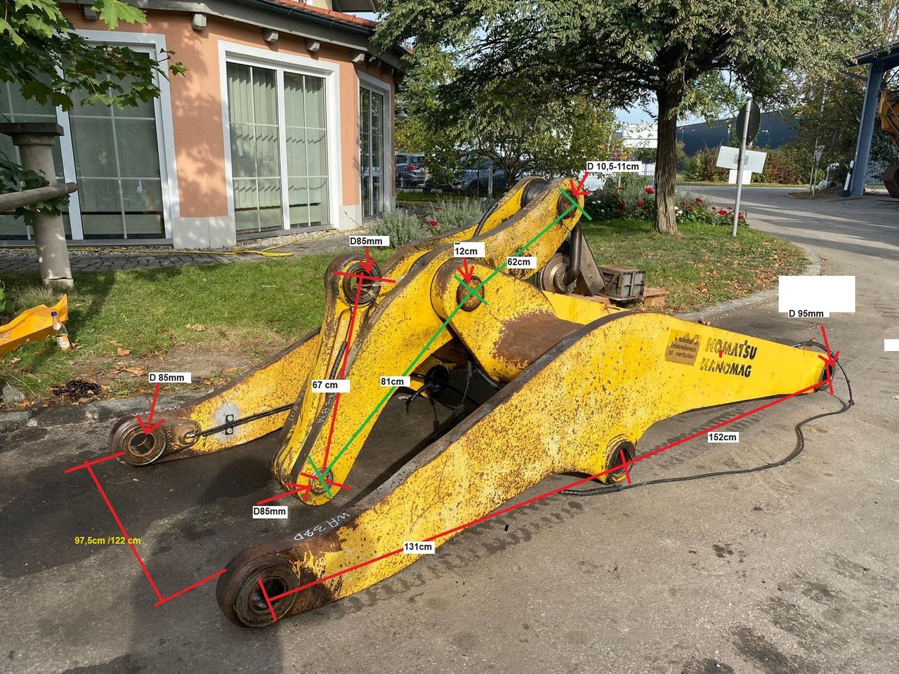 Komatsu WA 380 - Braț: Foto 1 Komatsu WA 380 - Braț: Foto 1