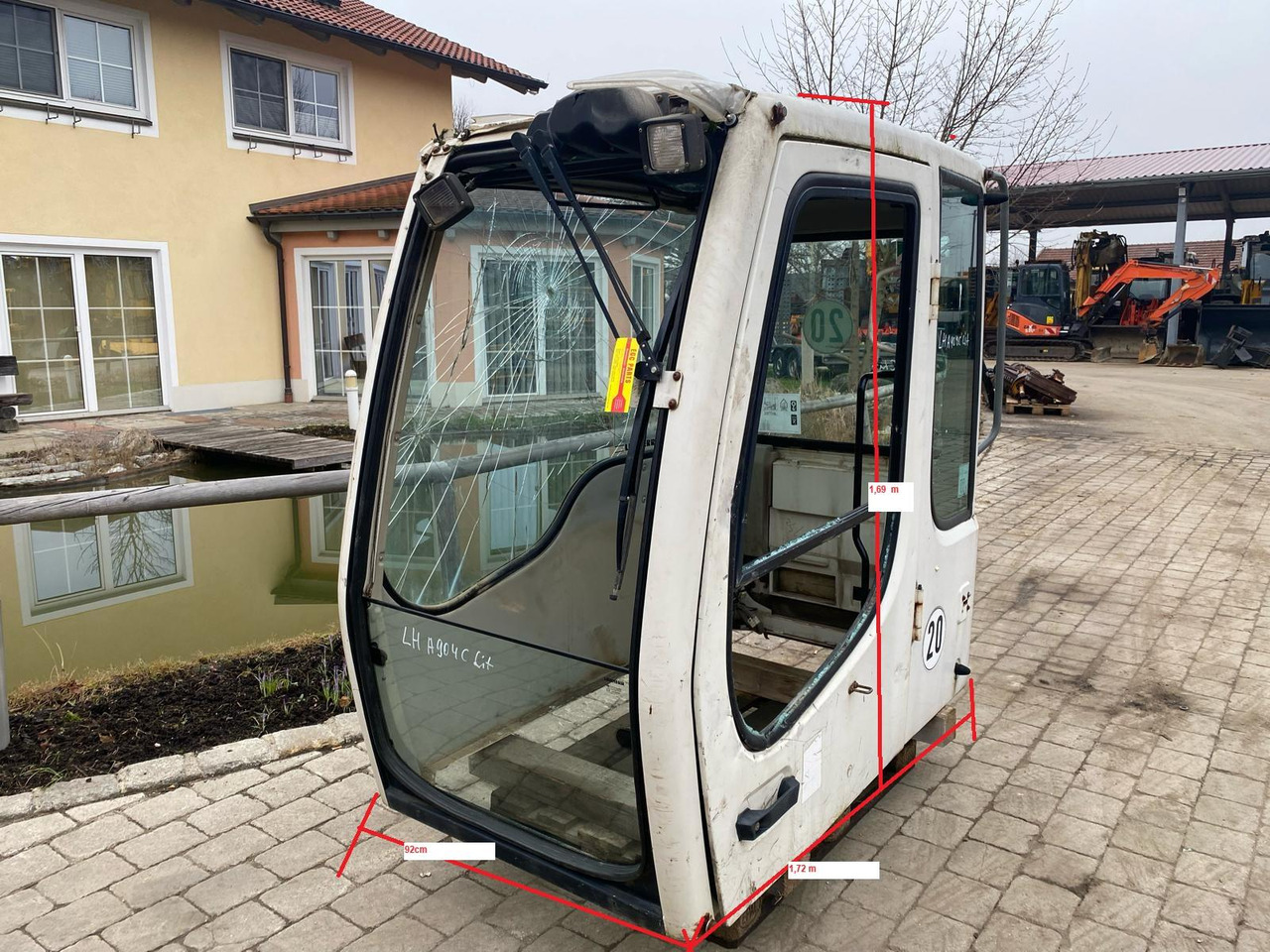 Liebherr A 904 C - Cabină pentru Utilaje constructii: Foto 4 Liebherr A 904 C - Cabină pentru Utilaje constructii: Foto 4