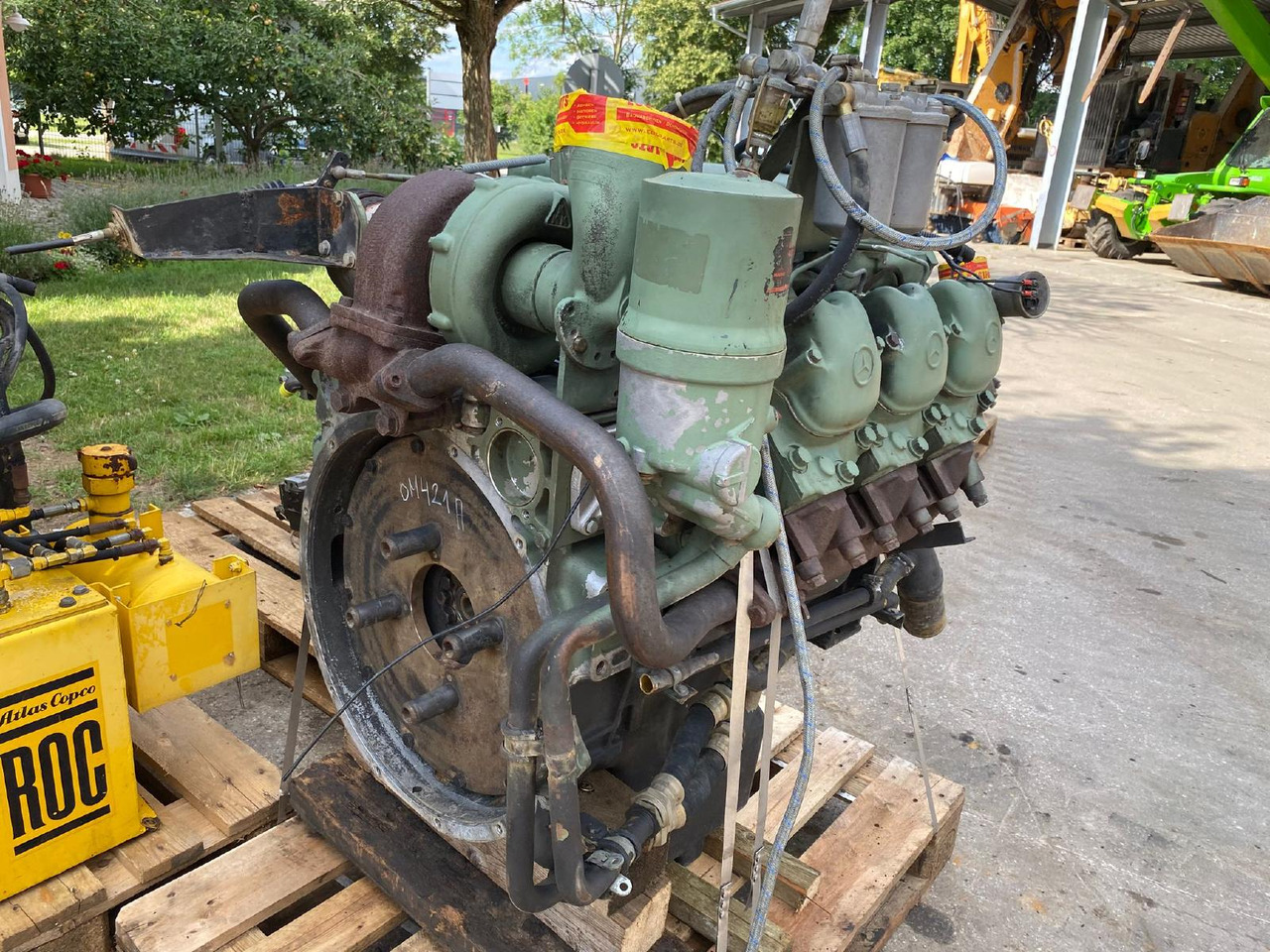 Motor pentru Utilaje constructii Mercedes Benz OM 421 aus PB 240: Foto 6