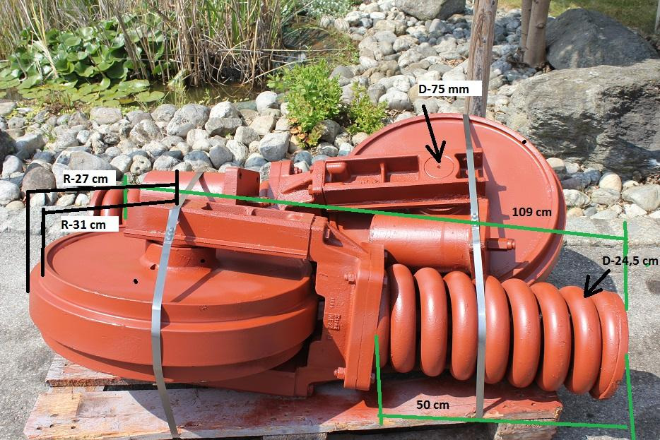 Sennebogen SR 26 - Piese cale de rulare pentru Utilaje constructii: Foto 2 Sennebogen SR 26 - Piese cale de rulare pentru Utilaje constructii: Foto 2
