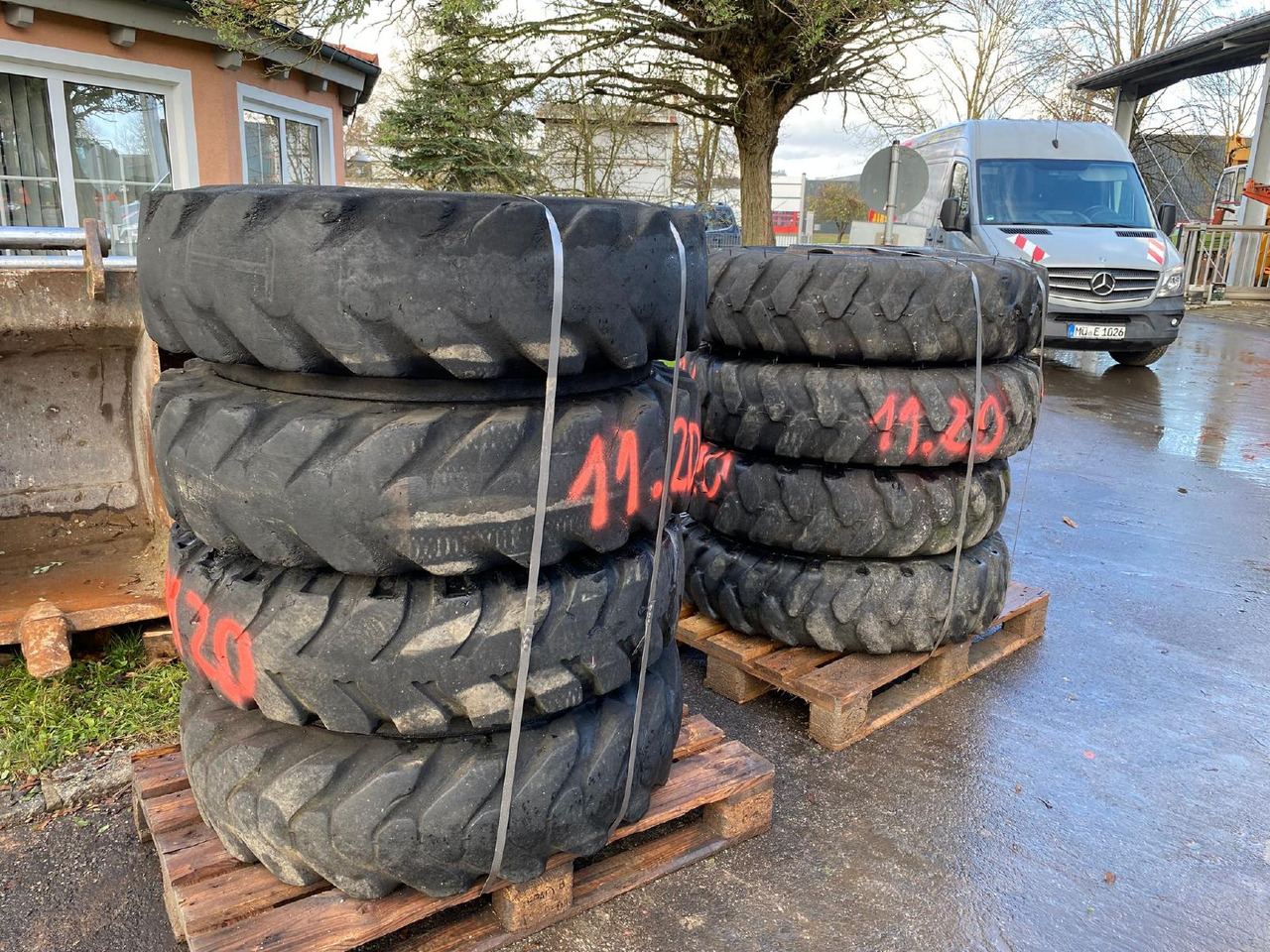 Zeppelin ZM 19 Sennebogen - Roată completă pentru Excavator: Foto 1 Zeppelin ZM 19 Sennebogen - Roată completă pentru Excavator: Foto 1