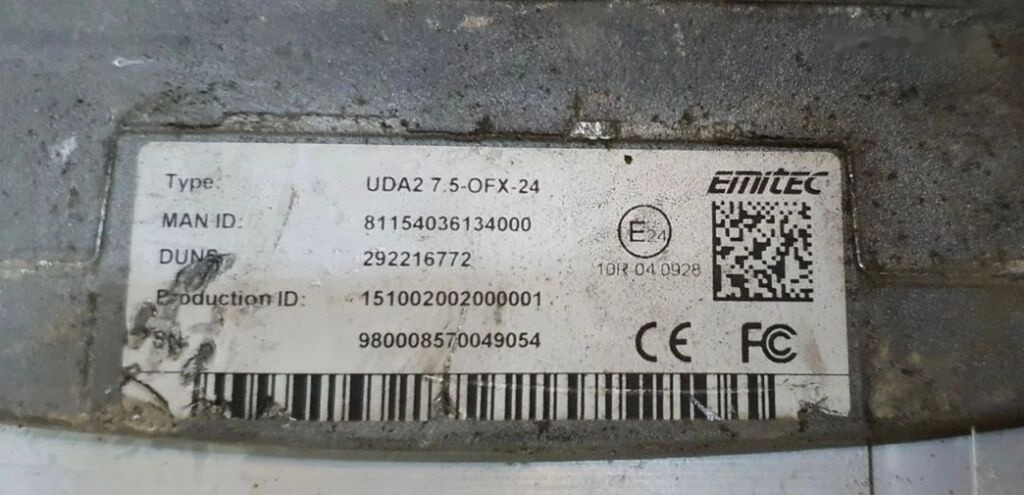 Moduł EMITEC Euro 6 Man TGX TGS 440KM 81154036134000 regeneracja 81154036134000 - Sistem de evacuare pentru Camion: Foto 3 Moduł EMITEC Euro 6 Man TGX TGS 440KM 81154036134000 regeneracja 81154036134000 - Sistem de evacuare pentru Camion: Foto 3