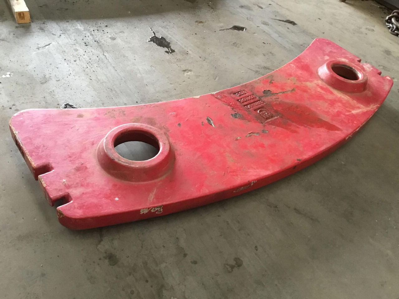 Grove GMK 3055 counterweight 1,0 Ton - Contragreutate pentru Automacara: Foto 2 Grove GMK 3055 counterweight 1,0 Ton - Contragreutate pentru Automacara: Foto 2