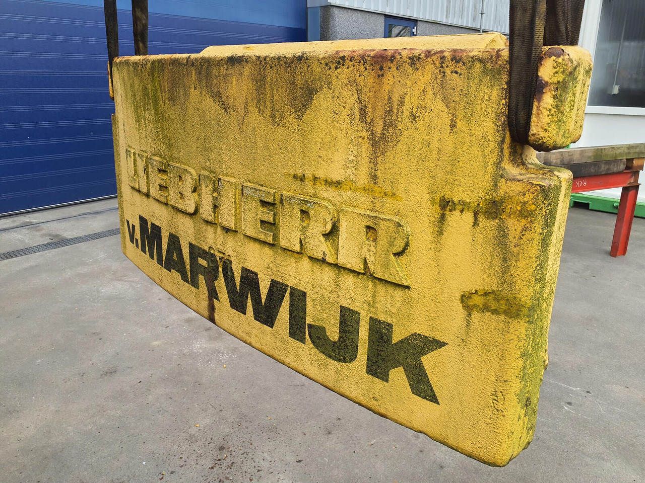 Liebherr LTM 1060-2 counterweight 0.7 - Contragreutate pentru Automacara: Foto 4 Liebherr LTM 1060-2 counterweight 0.7 - Contragreutate pentru Automacara: Foto 4