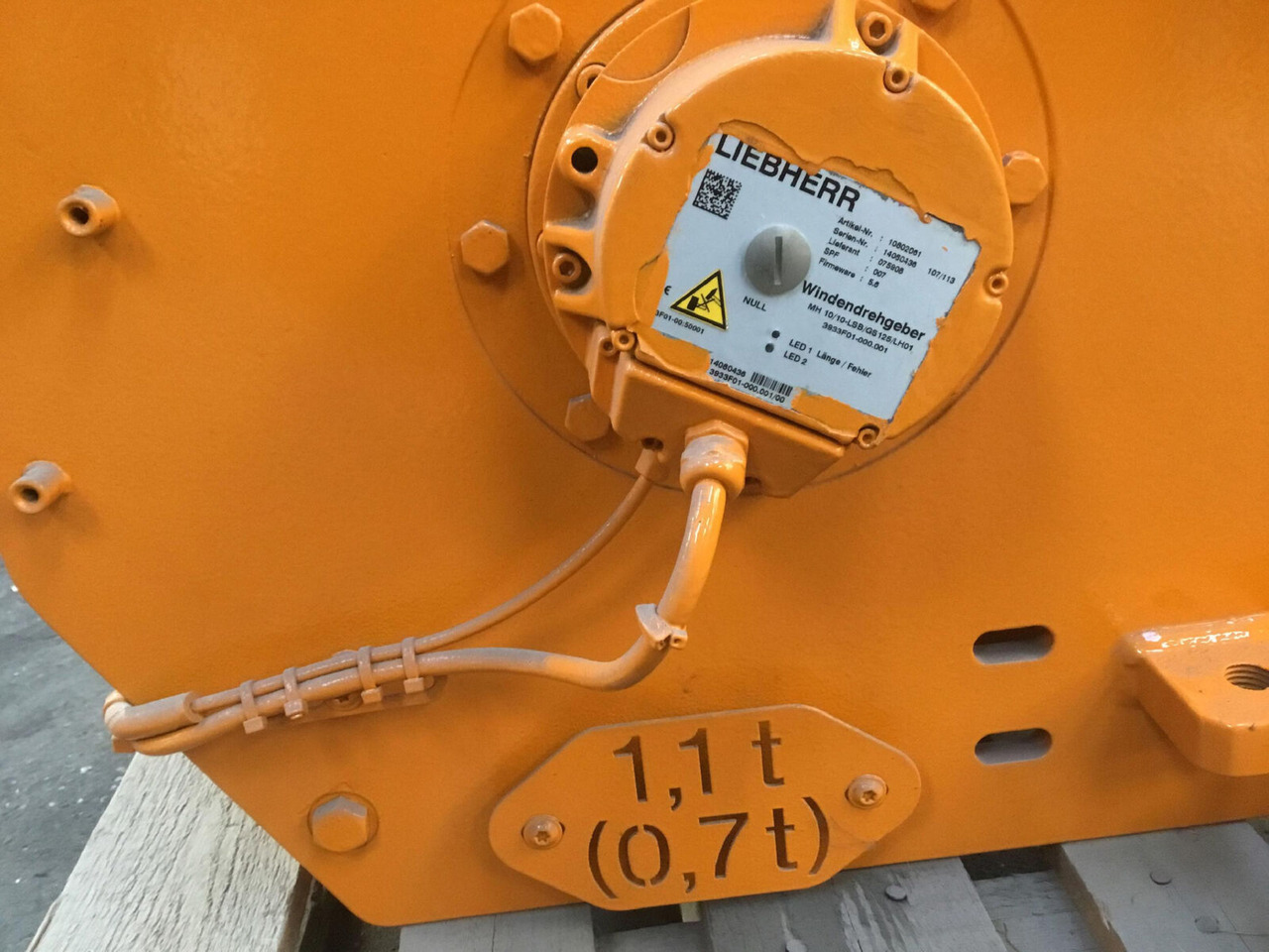 Liebherr LTM 1095-5.1 winch - Troliu pentru Automacara: Foto 5 Liebherr LTM 1095-5.1 winch - Troliu pentru Automacara: Foto 5